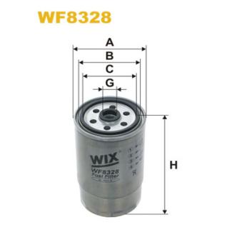 Filtre à carburant WIX FILTERS OEM 77362339