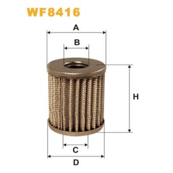 Filtre à carburant WIX FILTERS [WF8416]