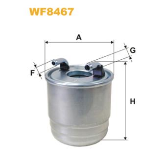 Filtre à carburant WIX FILTERS OEM 6420902052