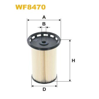 Filtre à carburant WIX FILTERS OEM 7N0127177B