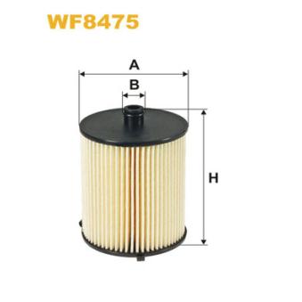 Filtre à carburant WIX FILTERS OEM 233090N01000