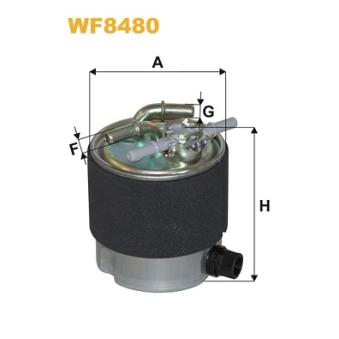 Filtre à carburant WIX FILTERS OEM 16400JD52E