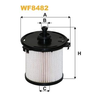 Filtre à carburant WIX FILTERS OEM 1764944