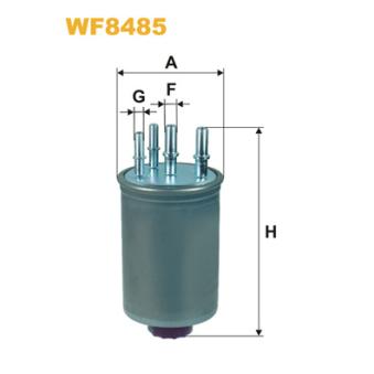 Filtre à carburant WIX FILTERS [WF8485]
