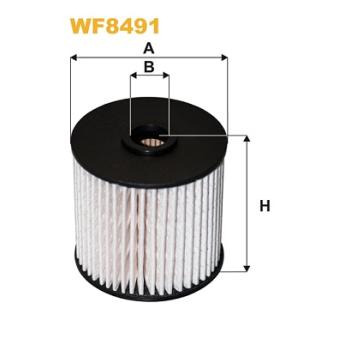 Filtre à carburant WIX FILTERS OEM SU001A3761