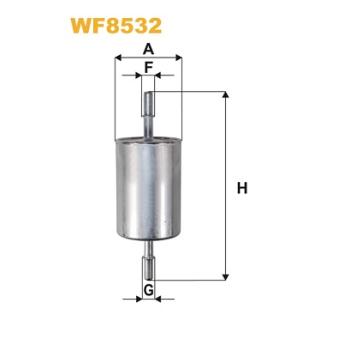 Filtre à carburant WIX FILTERS [WF8532]