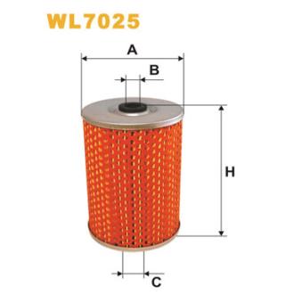 Filtre à huile WIX FILTERS OEM 0001849825