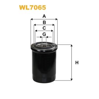 Filtre à huile WIX FILTERS OEM 1498030