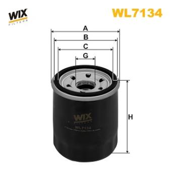 Filtre à huile WIX FILTERS OEM 15400679023