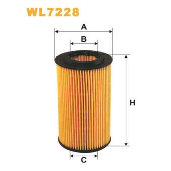 Filtre à huile WIX FILTERS OEM 90570368