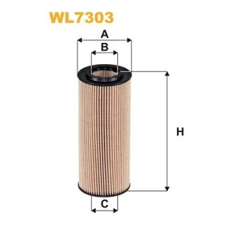 Filtre à huile WIX FILTERS OEM 11427787697