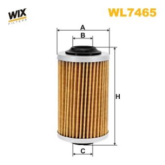 Filtre à huile WIX FILTERS OEM 12593333