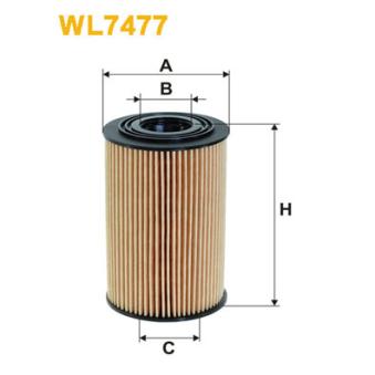 Filtre à huile WIX FILTERS OEM 263202A501