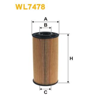 Filtre à huile WIX FILTERS OEM 263202F010