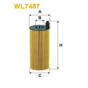 Filtre à huile WIX FILTERS OEM 04152WA01000