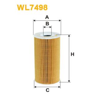 Filtre à huile WIX FILTERS OEM 68031597AB