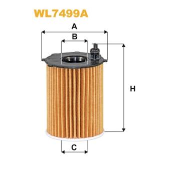 Filtre à huile WIX FILTERS OEM 55224598