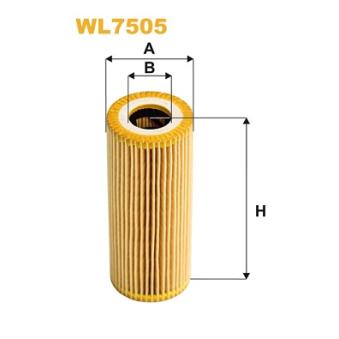 Filtre à huile WIX FILTERS OEM 06E115562 Filtre à huile WIX FILTERS OEM 06E115562