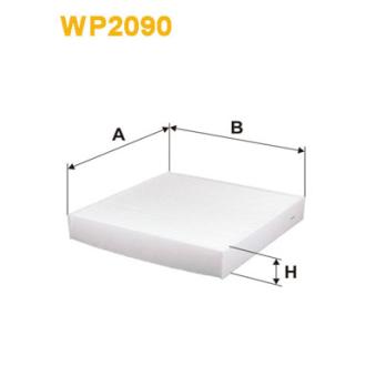 Filtre, air de l'habitacle WIX FILTERS OEM 51854923 Filtre, air de l'habitacle WIX FILTERS OEM 51854923