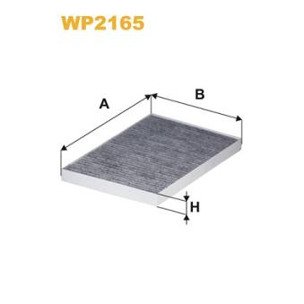Filtre, air de l'habitacle WIX FILTERS OEM 107273600B