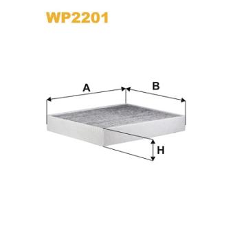 Filtre, air de l'habitacle WIX FILTERS [WP2201]