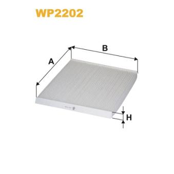 Filtre, air de l'habitacle WIX FILTERS OEM 8713948020