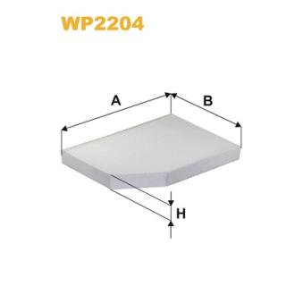 Filtre, air de l'habitacle WIX FILTERS OEM 64119382885