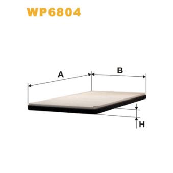 Filtre, air de l'habitacle WIX FILTERS OEM 9121626