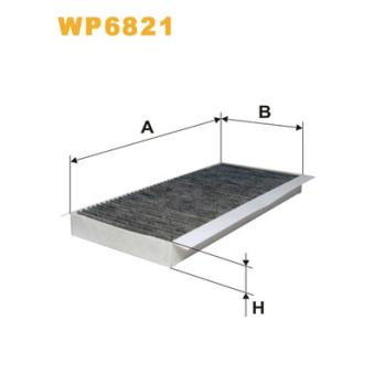 Filtre, air de l'habitacle WIX FILTERS OEM 1353270