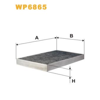 Filtre, air de l'habitacle WIX FILTERS OEM 4B0819439