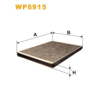 Filtre, air de l'habitacle WIX FILTERS OEM 1688300718