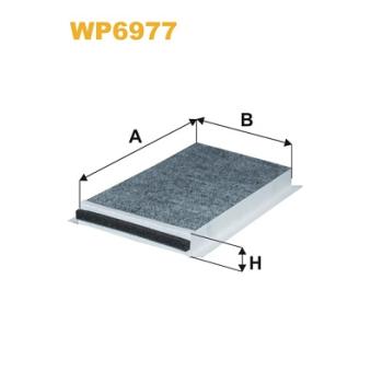 Filtre, air de l'habitacle WIX FILTERS OEM 64319174372
