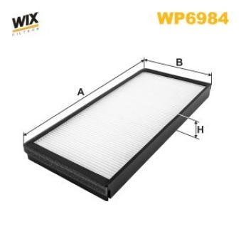 Filtre, air de l'habitacle WIX FILTERS OEM 9018300018