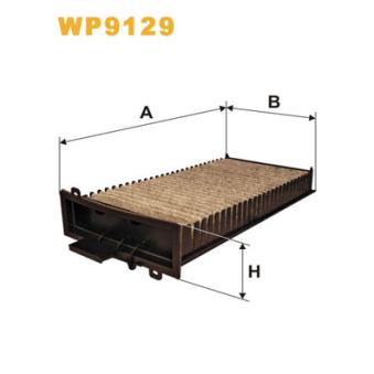 Filtre, air de l'habitacle WIX FILTERS [WP9129]