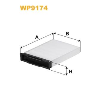 Filtre, air de l'habitacle WIX FILTERS OEM 7701055109