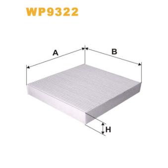 Filtre, air de l'habitacle WIX FILTERS OEM 6447ZY