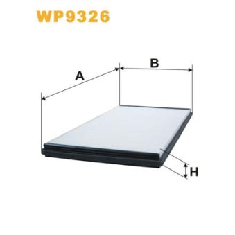 Filtre, air de l'habitacle WIX FILTERS OEM LR161567