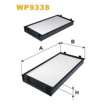 Filtre, air de l'habitacle WIX FILTERS OEM 64116945593