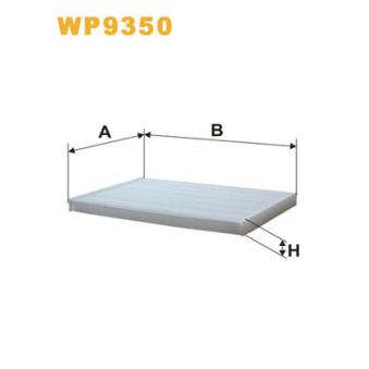 Filtre, air de l'habitacle WIX FILTERS OEM B7277EN00M