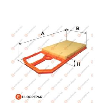 Filtre à air EUROREPAR OEM 1444RK