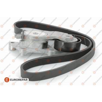 Jeu de courroies trapézoïdales à nervures EUROREPAR 1613444880 pour OPEL INSIGNIA 1.6 D - 110cv