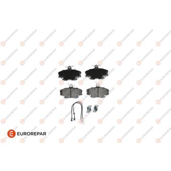 Jeu de 4 plaquettes de frein avant EUROREPAR OEM 7701206082