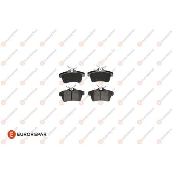 Jeu de 4 plaquettes de frein arrière EUROREPAR [1617272680]