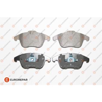 Jeu de 4 plaquettes de frein avant EUROREPAR OEM 1617283280