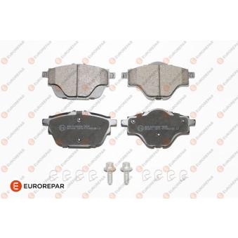 Jeu de 4 plaquettes de frein arrière EUROREPAR OEM 95525386