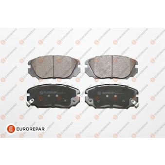 Jeu de 4 plaquettes de frein avant EUROREPAR OEM 22959105