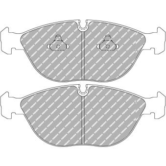 Jeu de 4 plaquettes de frein avant FERODO RACING FCP1001Z