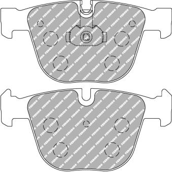 Jeu de 4 plaquettes de frein arrière FERODO RACING FCP1672Z