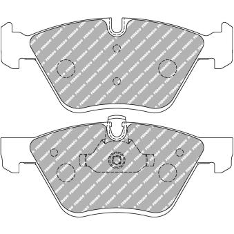 Jeu de 4 plaquettes de frein avant FERODO RACING [FCP1773H]