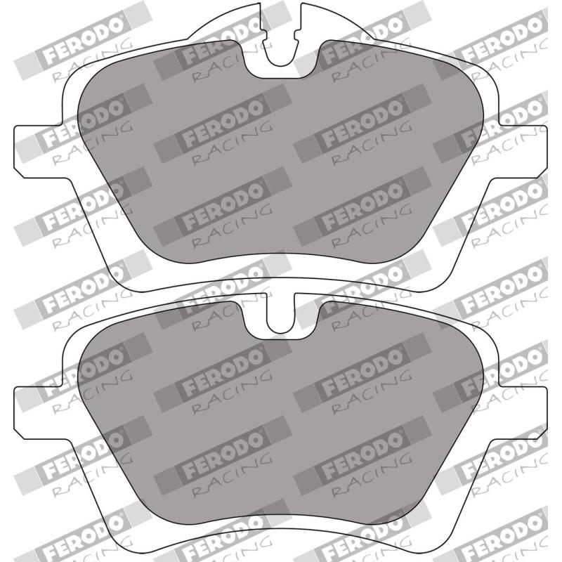 Jeu de 4 plaquettes de frein avant FERODO RACING FCP4080W - Visuel 1
